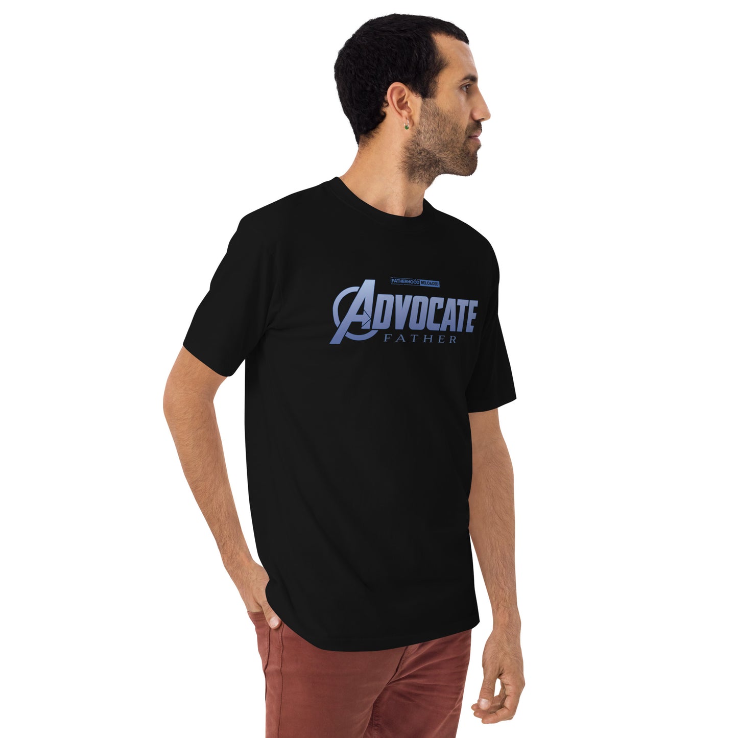 Advocate Father - Men’s premium heavyweight tee