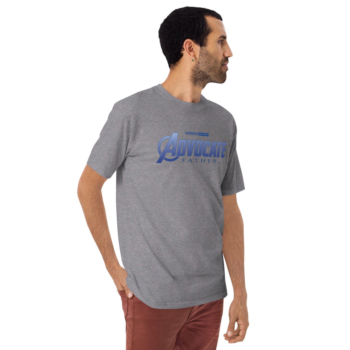 Advocate Father - Men’s premium heavyweight tee