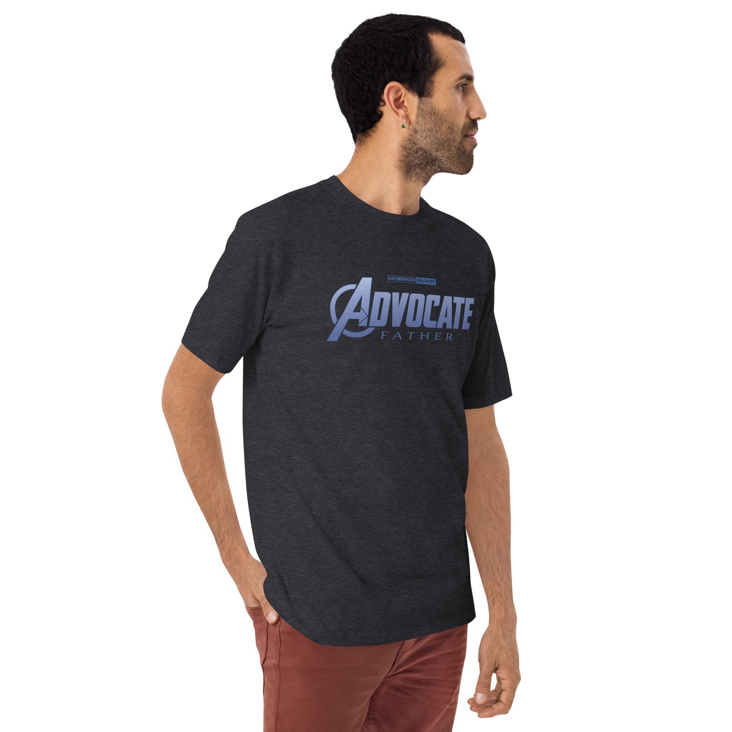 Advocate Father - Men’s premium heavyweight tee
